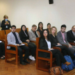 Estudiantes del segundo año de Derecho de la Universidad Americana.