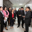 Los estudiantes visitaron la Oficina de Quejas y Denuncias, donde recibieron información sobre la funcionalidad de la dependencia por parte del abogado Edgar Manuel Escobar Rodas.