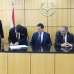 El ministro Gustavo Santander Dans presidió el juramento de nuevos abogados en el Palacio de Justicia de Paraguarí.