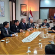 La reunión estuvo encabezada por el ministro del Interior, Federico Alberto González.