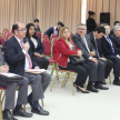 De la audiencia pública también participaron el presidente del Colegio de Abogados del Paraguay, Rubén Galeano; el presidente de la Asociación de Jueces, Delio Vera Navarro; Gustavo Santander, entre otros.