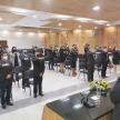 En el Salón Auditorio de la sede judicial de Villarrica se desarrolló el acto. 