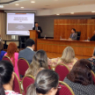 El encuentro se desarrolló de manera virtual y presencial en el Salón Auditorio “Dra. Serafina Dávalos” del Palacio de Justicia de Asunción.