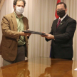 Asimismo, Rodrigo Fiore Urizar, titular de la cooperativa Exa San Jose firmó el convenio para la utilización de la herramienta.
