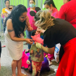 El equipo médico que acompañó estuvo encabezado por la pediatra Yomar López y las licenciadas Nadine Bracho, Gabriela Ayala, Cristina Villalba y Romina Moraes.