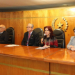 El acto tuvo presencia del presidente de la Corte Suprema de Justicia, Raúl Torres Kirmser, y las ministras Miryam Peña, Gladys Bareiro de Módica y el ministro Sindulfo Blanco.