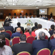 La reunión interinstitucional se llevó a cabo en el Salón auditorio del Palacio de Justicia de Asunción.