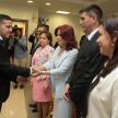 Ministra Peña tomó juramento a abogados en PJC
