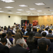 La apertura del evento estuvo a cargo del presidente de la Circunscripción Judicial de San Pedro, doctor Fernando Benítez Franco.