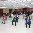El acto de juramento se realizó en el Salón Auditorio del Palacio de Justicia de Asunción, bajo el cumplimiento de los protocolos sanitarios.