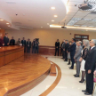La ceremonia fue presidida por el presidente del máximo tribunal, doctor Eugenio Jiménez Rolón.