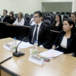 La actividad se realizó en las salas de juicios orales del segundo piso del Palacio de Justicia de Asunción.