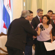 La entrega del premio fue realizada por el presidente de la República, Mario Abdo Benítez. Tuvo lugar en el Salón  de los Mariscales del Palacio de Gobierno.
