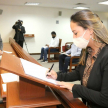 Presidente César Diesel toma juramento a naturalizados