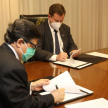 El ministro del Interior, Euclides Acevedo firmó en representación de la cartera a su cargo.