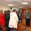 Estudiantes de la Universidad Politécnica y Artística del Paraguay (UPAP) visitaron el recinto judicial.