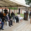 El intendente municipal de La Paloma del Espíritu Santo, Cristobal Villalba, también se dirigió a los presentes durante la jornada.