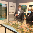El representante argentino realizó una visita al Museo de la Justicia, en el que pudo observar documentos sobre los Archivos del Terror. 