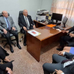 El presidente de la CSJ y el ministro Diesel se reunieron con los magistrados del Juzgado de Primera Instancia de Minga Porã.