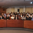 Alumnos de distintos años de la carrera de Derecho conocieron las nuevas funciones del Juzgado de Paz.