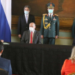 El presidente de la Corte Suprema de Justicia, César Diesel, participó de la ceremonia de juramento de la nueva embajadora.