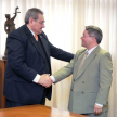 El presidente de la Corte Suprema de Justicia, doctor Antonio Fretes, felicitó al magistrado.