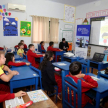 Las escuelas que fueron beneficiadas con las capacitaciones fueron la “Prof. Hortencia Báez de Duarte”, de la localidad de Domingo Martínez de Irala, y la  Escuela “Santa Margarita”, de la ciudad de Iruña.