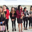 Un grupo de más de 20 alumnos del tercero y quinto año de la carrera de Derecho de la Universidad del Norte (Uninorte) sede Itauguá llegaron esta mañana a la sede judicial de Asunción.