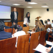 La actividad se desarrolla en la sede judicial de Asunción