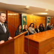 El ministro Martínez Simón agradeció a sus colegas magistrados.