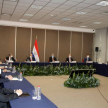 La reunión se desarrolló en el Instituto del Banco Central del Paraguay.