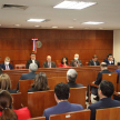 De la reunión participaron el doctor Delio Vera, presidente de la Asociación de Jueces del Paraguay, y magistrados de distintos fueros de la Capital. 