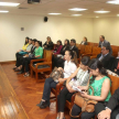La actividad se desarrolló esta mañana en la sede judicial de Asunción.