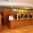 También estuvieron presentes los ministros Luis María Benítez Riera, Carolina Llanes y César Diésel.