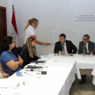 El encuentro se realizó en la sala de reuniones del Museo de la Justicia del Poder Judicial de Asunción.