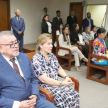 El acto se llevó a cabo en la Sala de Conferencias del 9° piso del Palacio de Justicia de Asunción.