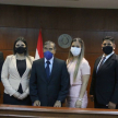 Los actuarios judiciales que prestaron juramento son los ganadores del concurso público llevado a cabo en la Circunscripción Judicial de Caaguazú, el viernes 9 de octubre del presente año.