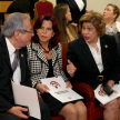 Estuvieron presentes los ministros de la Cotre Suprema de Justicia doctores Gladys Bareiro de Módica, Raúl Torres Kirmser y Miryam Peña.