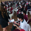 Así también, el taller instructivo se llevó a cabo el día de ayer en el Colegio Madre María Santa Eugenia de Luque.
