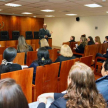 El seminario se realizó en la sala de conferencias del Palacio de Justicia de Asunción