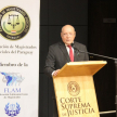 El ministro superintendente de la Circunscripción Judicial de Alto Paraná, doctor César Manuel Diesel se centró en la tarea del control de constitucionalidad. 
