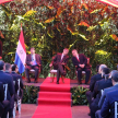 El presidente de la República, Mario Abdo Benitez y el Vicepresidente, Hugo Velazquez también participaron de la inauguración de la nueva sede