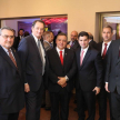 El representantes del maximo tribunal, Antonio Fretes en compañía de embajadores  y otras autoridades