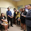 Alumnos conocieron las funciones de la Oficina de Quejas y Denuncias, a cargo del abogado Edgar Escobar.