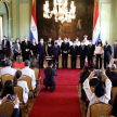 Autoridad judicial asistió a juramento de embajadores paraguayos