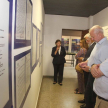 Durante la visita mostraron mucho interés en el repaso histórico y la visualización de documentos que les fueron presentando.