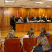 El conversatorio entre magistrados brasileños y la ministra Gladys Bareiro de Módica.