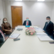 El Ministro mantuvo reuniones con representantes de los profesionales del foro, como así también con representantes de la magistratura. 