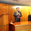 El ministro de la máxima instancia judicial, Alberto Martínez Simón, participó del acto de apertura del encuentro.