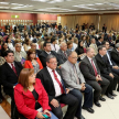 La presentación del informe de gestión anual tuvo lugar en el Salón Auditorio del Palacio de Justicia de Asunción.